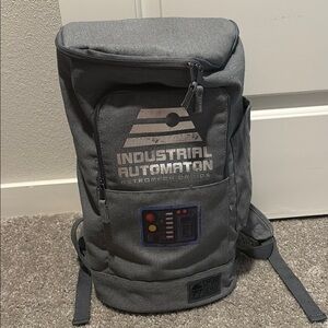 Gray Disney Droid Backpack